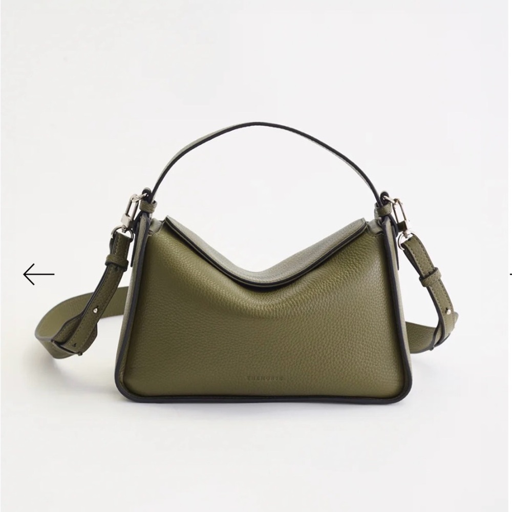 The Horse Olive Green Leather Bag